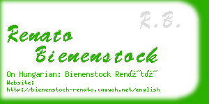 renato bienenstock business card